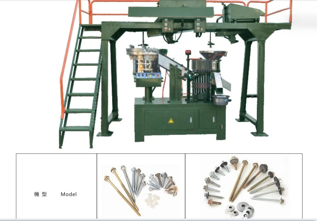 Screw and Washer Assembly Machine for Self Drilling Screws